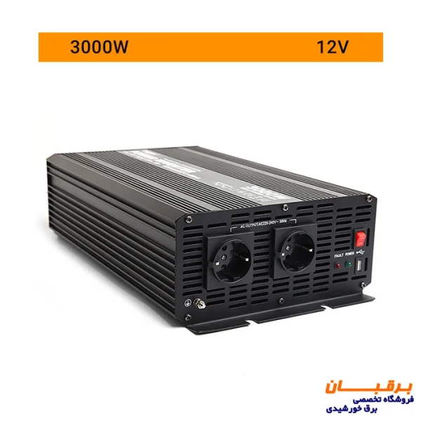 اینورتر شبه سینوسی 3000 وات 12 ولت Carspa مدل CAR3000-12v