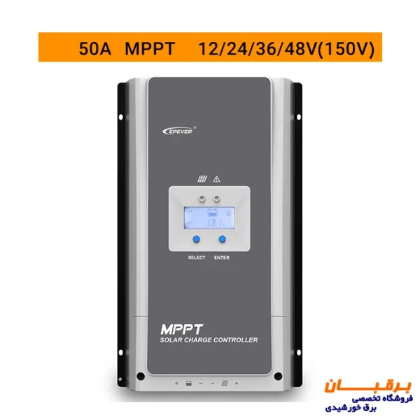 شارژکنترلر 50 آمپر MPPT برند Epever مدل Tracer5415AN