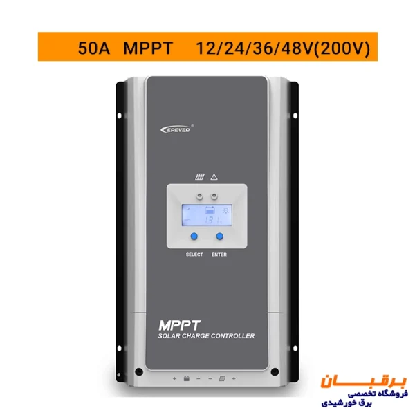 شارژکنترلر 50 آمپر MPPT برند Epever مدل Tracer5420AN