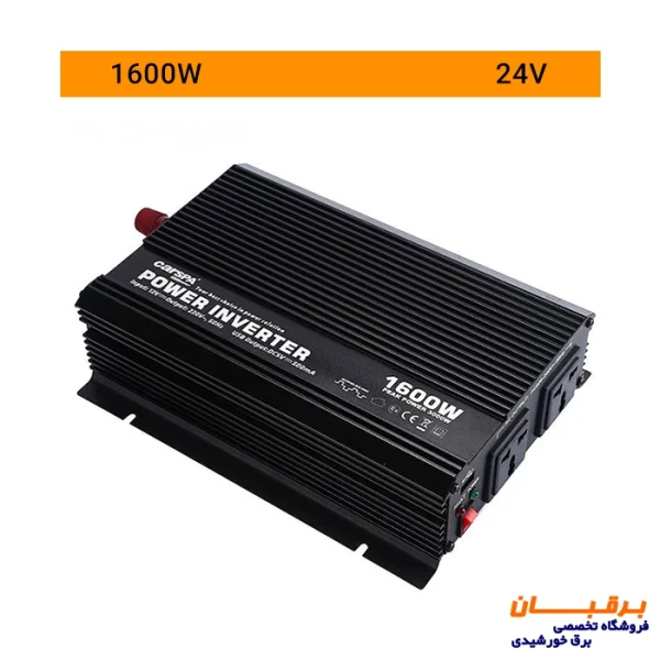اینورتر شبه سینوسی 1600 وات 24 ولت Carspa مدل CAR1600-24v