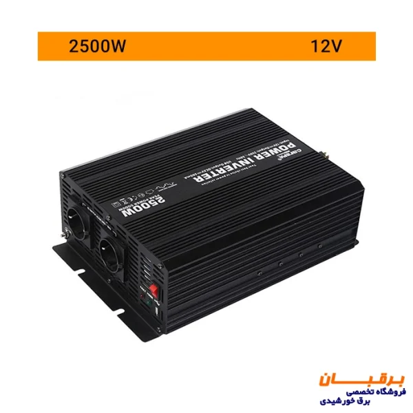 اینورتر شبه سینوسی 2500 وات 12 ولت Carspa مدل CAR2500-12v
