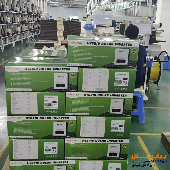 سانورتر 3.2 کاوا 3000 وات 24 ولت سانکس SUNEX مدل SUX-PRO 3.2kW 2 سانورتر 3 کیلووات سانکس sunex