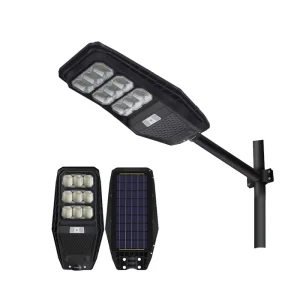 چراغ خیابانی خورشیدی پشت پنل